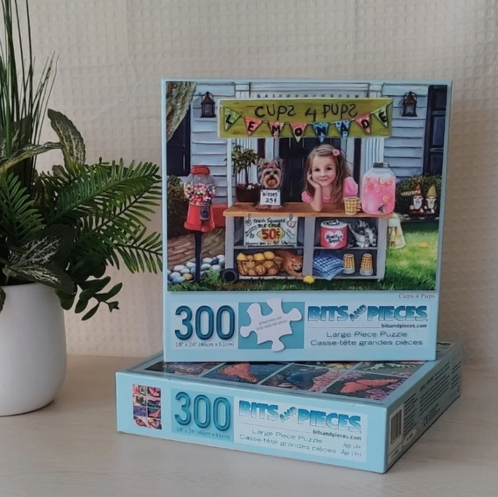 Bits And Pieces Two 300 Large Piece Puzzles